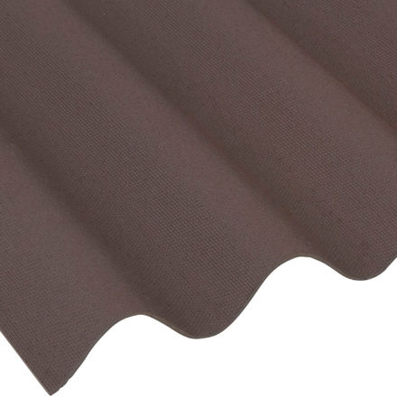 Picture of COROLINE CORRUGATED BITUMEN SHEET BROWN
2.6MM X 950MM WIDTH X 2000MM LENGTH
