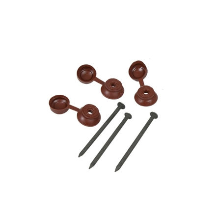 Picture of COROLINE FIXINGS BROWN PACK OF 20