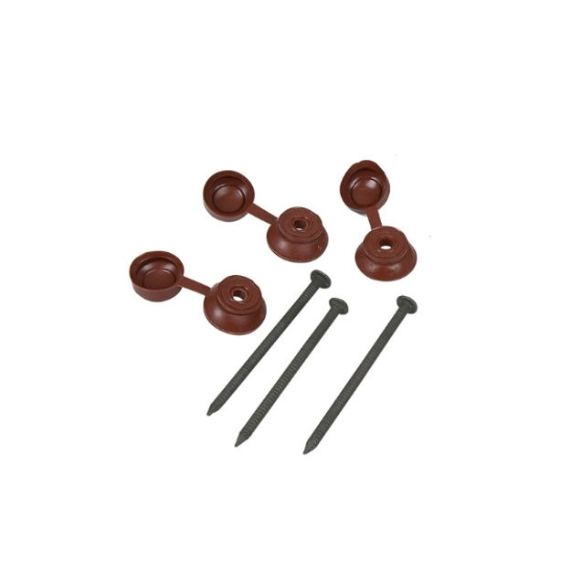 Picture of COROLINE FIXINGS BROWN PACK OF 20