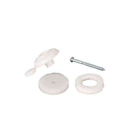 Picture of COROTHERM FIXING BUTTONS WHITE 10MM PK10