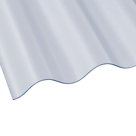 Picture of COROLINE PVC TRANSLUCENT SHEET 950MM WIDTH
1.2MM THICK - 2M LENGTH
