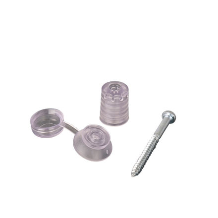 Picture of VISTALUX PVC SHEET FIXINGS PER 10 PKT