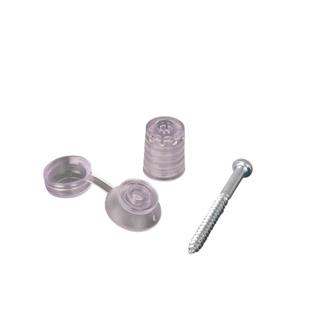 Picture of VISTALUX PVC SHEET FIXINGS PER 10 PKT