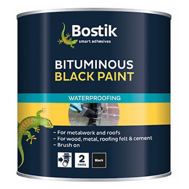 Picture of BOSTIK BITUMINOUS BLACK PAINT 2.5L
