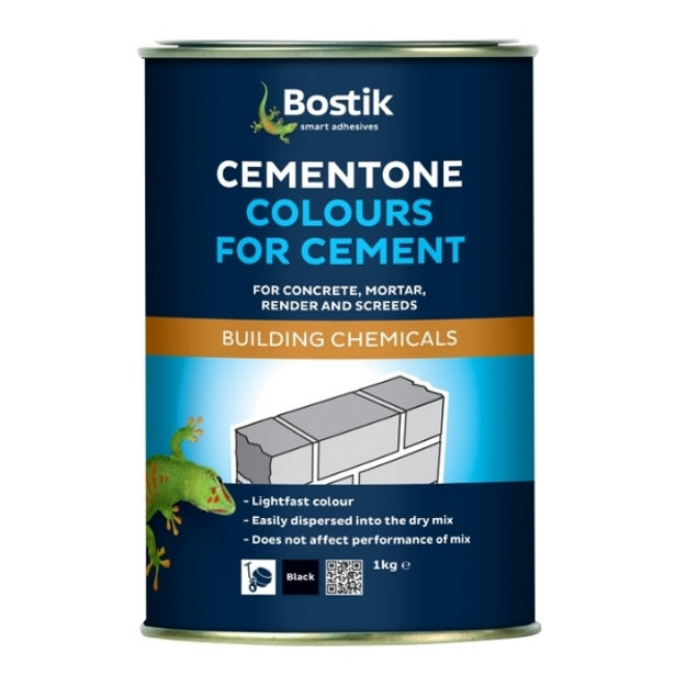 Picture of CEMENTONE CEMENT COLOUR BLACK 1KG