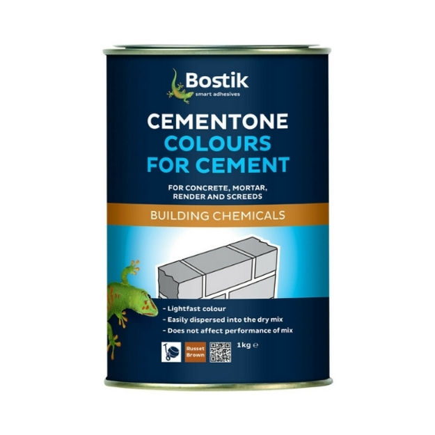 Picture of CEMENTONE CEMENT COLOUR RUSSET BROWN 1KG