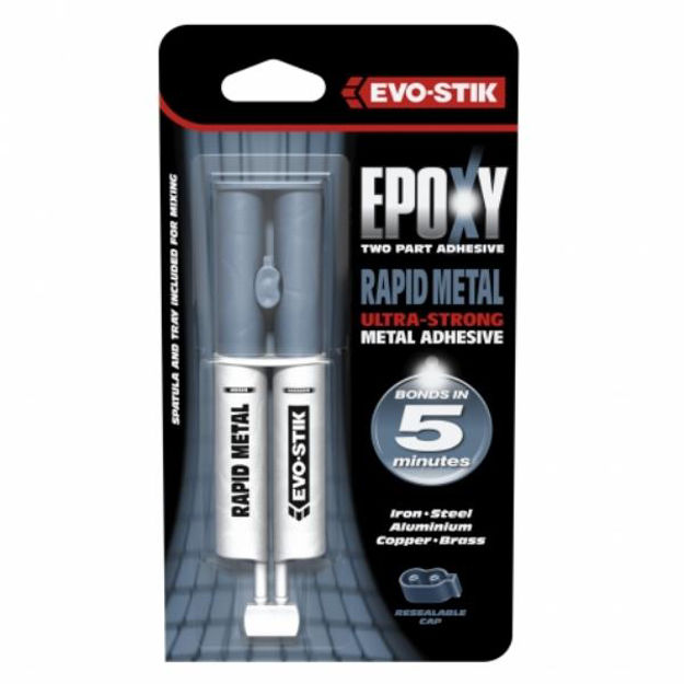 Picture of EVO-STIK EPOXY METAL SYRINGE 25 ML