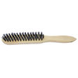 Picture of WOODEN HANDLE 4 ROW WIRE BRUSH