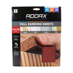 Picture of FULL SANDING SHEETS MIXED SET 230 X 280MM (80/120/180) (5 PACK)