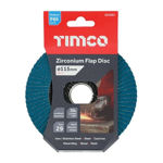Picture of ZIRCONIUM FLAP DISC P80 115 X 22.23