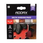 Picture of DELTA SANDING PADS P180 95 X 95MM (5 PACK)