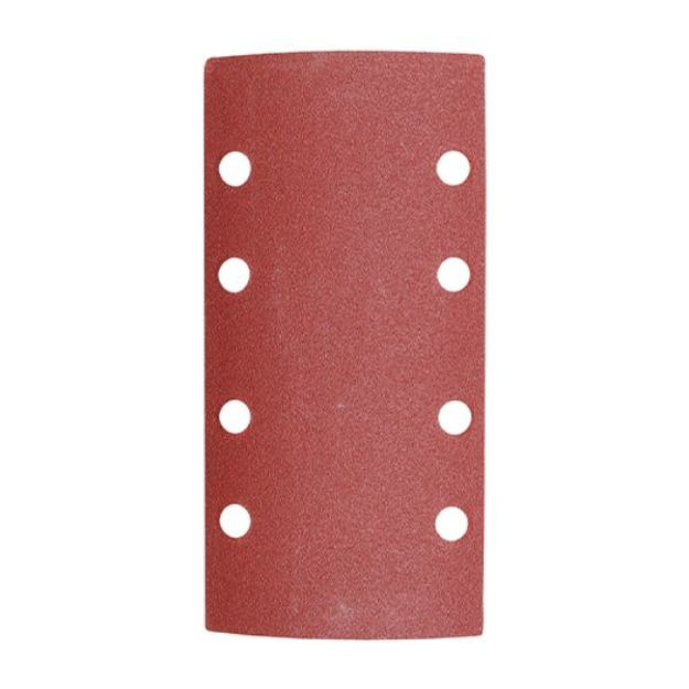 Picture of PUNCHED 1/3 SAND SHEET P120 93 X 185MM (5 PACK)
