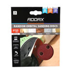 Picture of ORBITAL SANDING DISCS MIX SET 125MM (80/120/180) (5 PACK)
