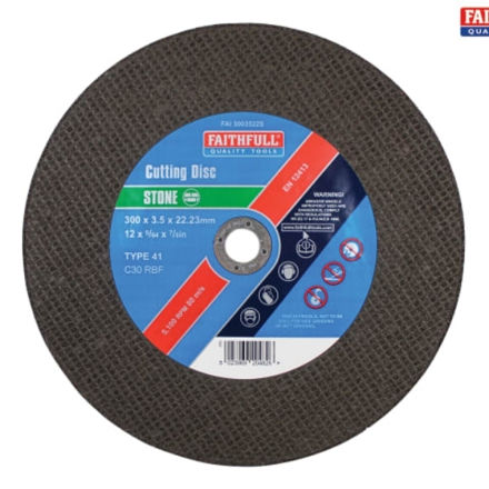 Picture of FLAT STONE CUTTING DISC 300MM X 22.2MM