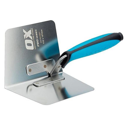 Picture of OX-P013001 PRO DRY WALL INT CORNER TROWEL
102 X 127MM
