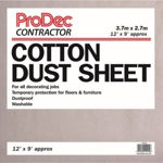 Picture of 12' X 9' COTTON TWILL DUST SHEET CONTRACTOR 