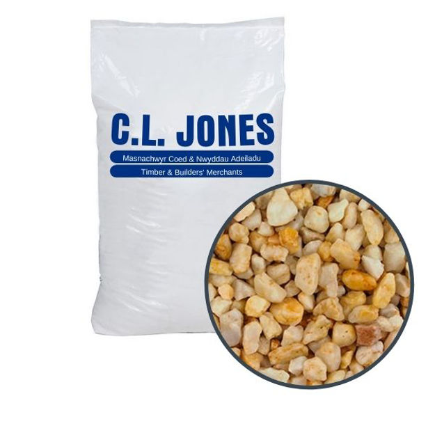 Picture of MINI BAG OF BARLEY CORN DASH - YELLOW CREAM QUARTZ SPAR
