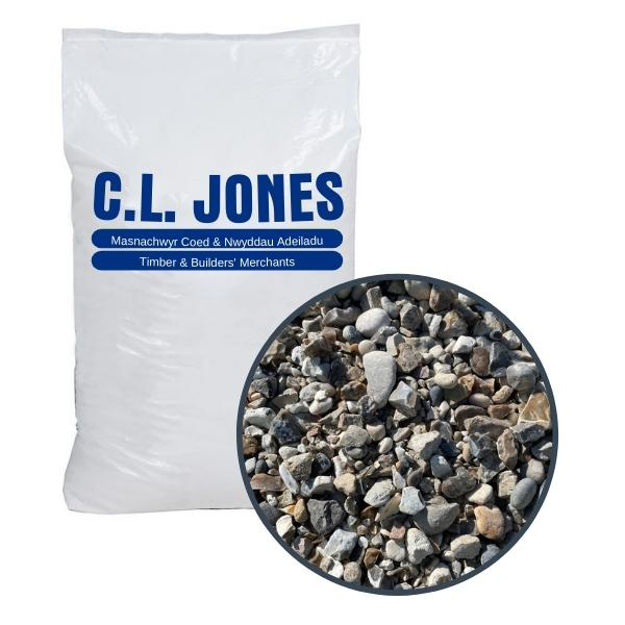 Picture of MINI BAG OF MOONSTONE GRAVEL (BLACK AND CREAM)