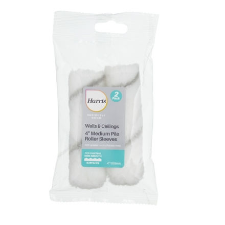 Picture of MINI ROLLER SLEEVE EMULSION MED 100MM 4" PACK 2