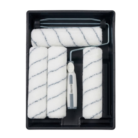 Picture of ROLLER SET EMULSION C/W TRAY 230MM 9" FOUR SLEEVE (38MM)