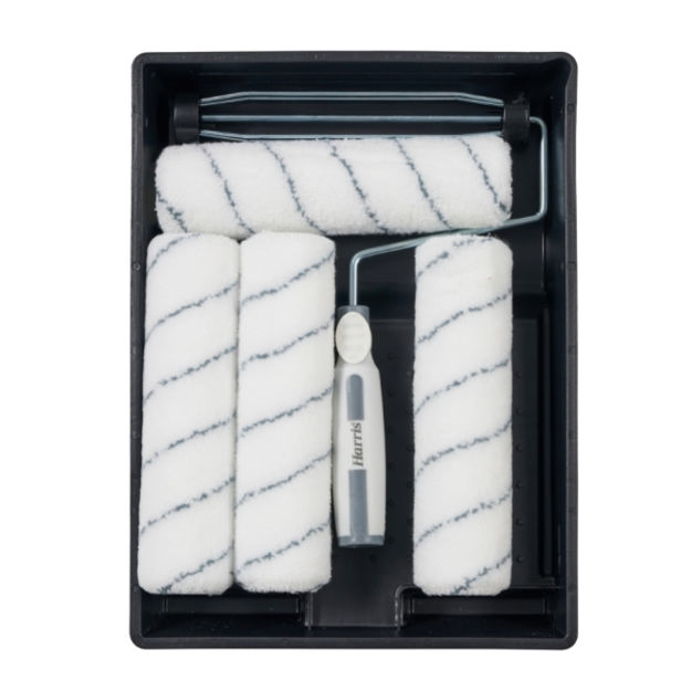 Picture of ROLLER SET EMULSION C/W TRAY 230MM 9" FOUR SLEEVE (38MM)