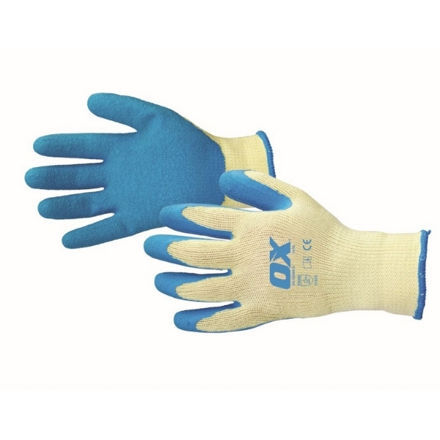 Picture of OX-S246909 PRO LATEX GRIP GLOVES SIZE 9/L