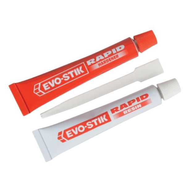 Picture of EVO-STIK EPOXY RAPID ADHESIVE TUBES (2X15ML)