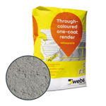 Picture of WEBER MONOCOUCHE RENDER GRAPHITE 25KG
