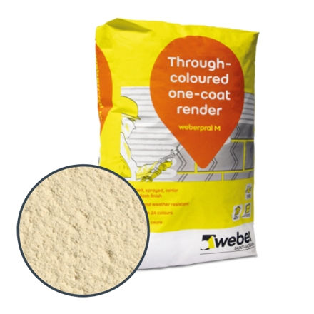 Picture of WEBER MONOCOUCHE RENDER IVORY 25KG