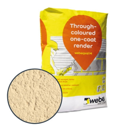 Picture of WEBER MONOCOUCHE RENDER CREAM 25KG