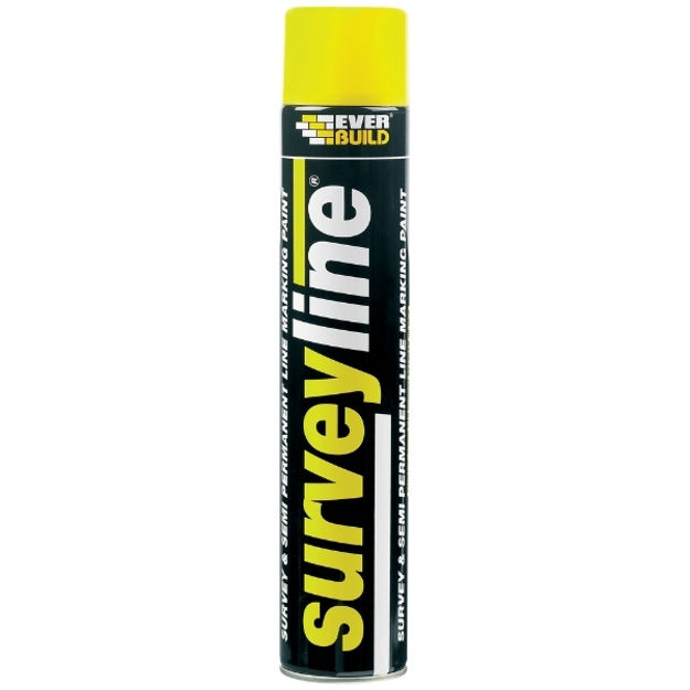 Picture of E/BUILD SURVEYLINE MARKING PAINT 700ML YEL