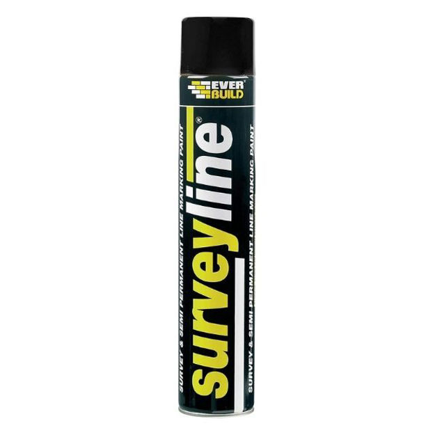 Picture of E/BUILD SURVEYLINE MARKING PAINT 700ML BLK