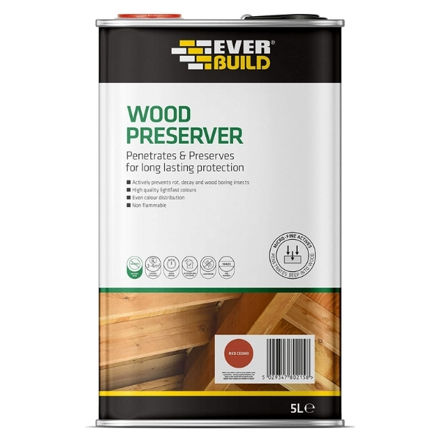 Picture of WOOD PRESERVER RED CEDAR 5LTR