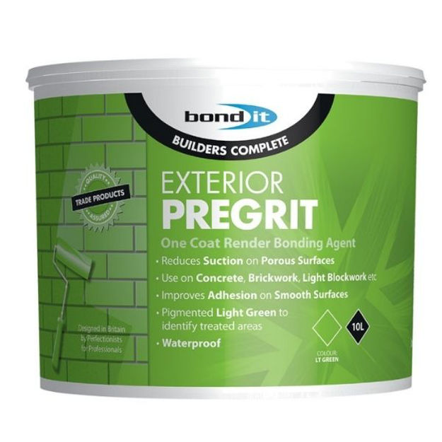 Picture of PLASTERERS EXTERIOR PREGRIT 10LTR (EXTERIOR GREEN)