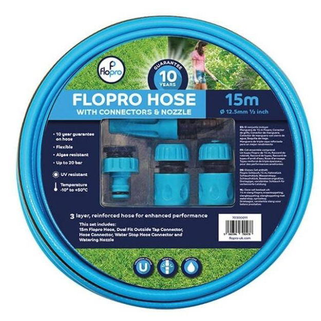 Picture of FLOPRO 15MTR HOSE PIPE WITH CONNECTORS