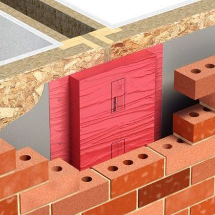 Picture of CFB TIMBER FRAME CAVITY SOCK 1HR - TO SUIT 50MM CAVITY 65MM X 1.2M MP551