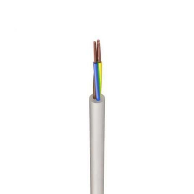 Picture of 1.5MM  3 CORE CABLE PER MTR WHITE 3183Y
