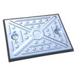 Picture of 50CGP PEDESTRIAN GALV TOP MANHOLE COVER
600 X 450MM POLY FRAME
