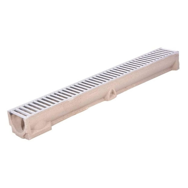 Picture of 47000 ACO 1M RAINDRAIN CONCRETE CHANNEL
INC GALV GRID & FIXING
