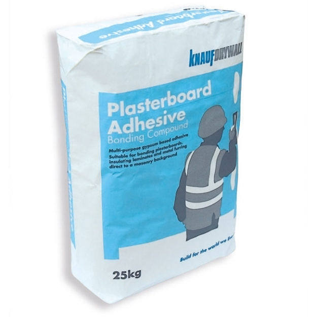 Picture of KNAUF PLASTERBOARD ADHESIVE 25KG