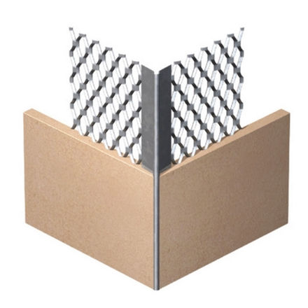 Picture of 2.4M GALV MINIMESH THIN ANGLE BEAD 6MM