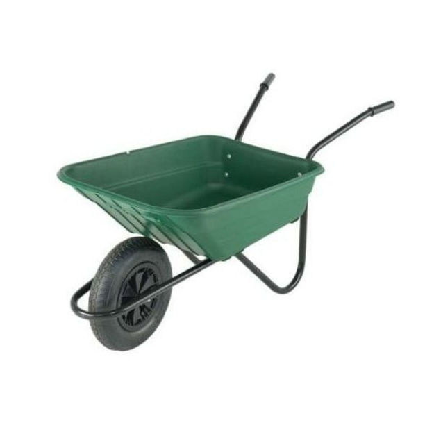 Picture of MULTIPURPOSE 90L POLYPROPYLENE WHEELBARROW GREEN