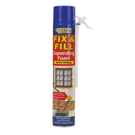 Picture of EVERBUILD FIX & FILL FOAM 750ML HAND HELD