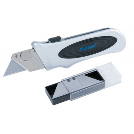 Picture of BLUESPOT SOFT GRIP RETRACTABLE UTILITY KNIFE