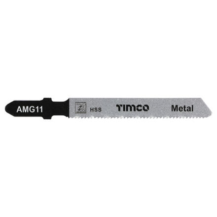 Picture of TIMCO JIGSAW BLADE - METAL - T118A PACK 5