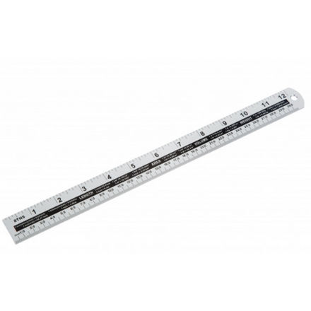 Picture of BLUESPOT 300MM (12") ALUMINIUM RULER
