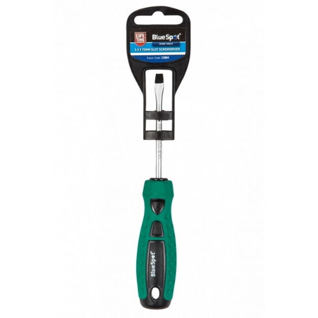 Picture of BLUESPOT 5.5 X 75MM SLOTTED SCREWDRIVER