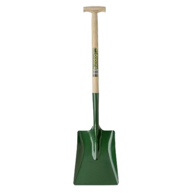 Picture of BULLDOG BUL2SM2T OPENSOCKET SQUARE SHOVEL
WOODEN T HANDLE
