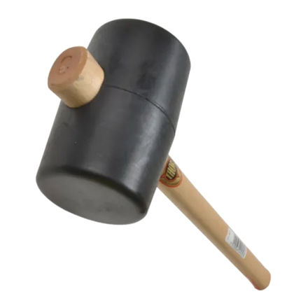 Picture of THOR TH0957B BLACK RUBBER MALLET 3 1/2""