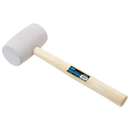 Picture of OX-P081816 PRO WHITE RUBBER MALLET 16oz